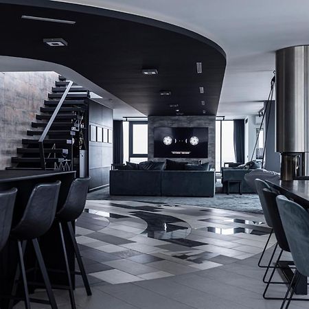 Apartamento Sky Garden Penthouse Klaipėda Exterior foto