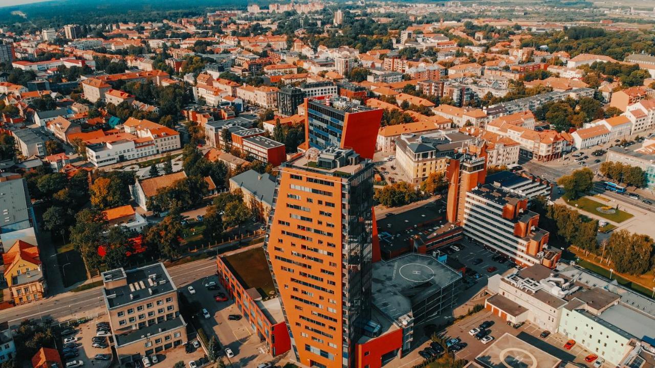 Apartamento Sky Garden Penthouse Klaipėda Exterior foto