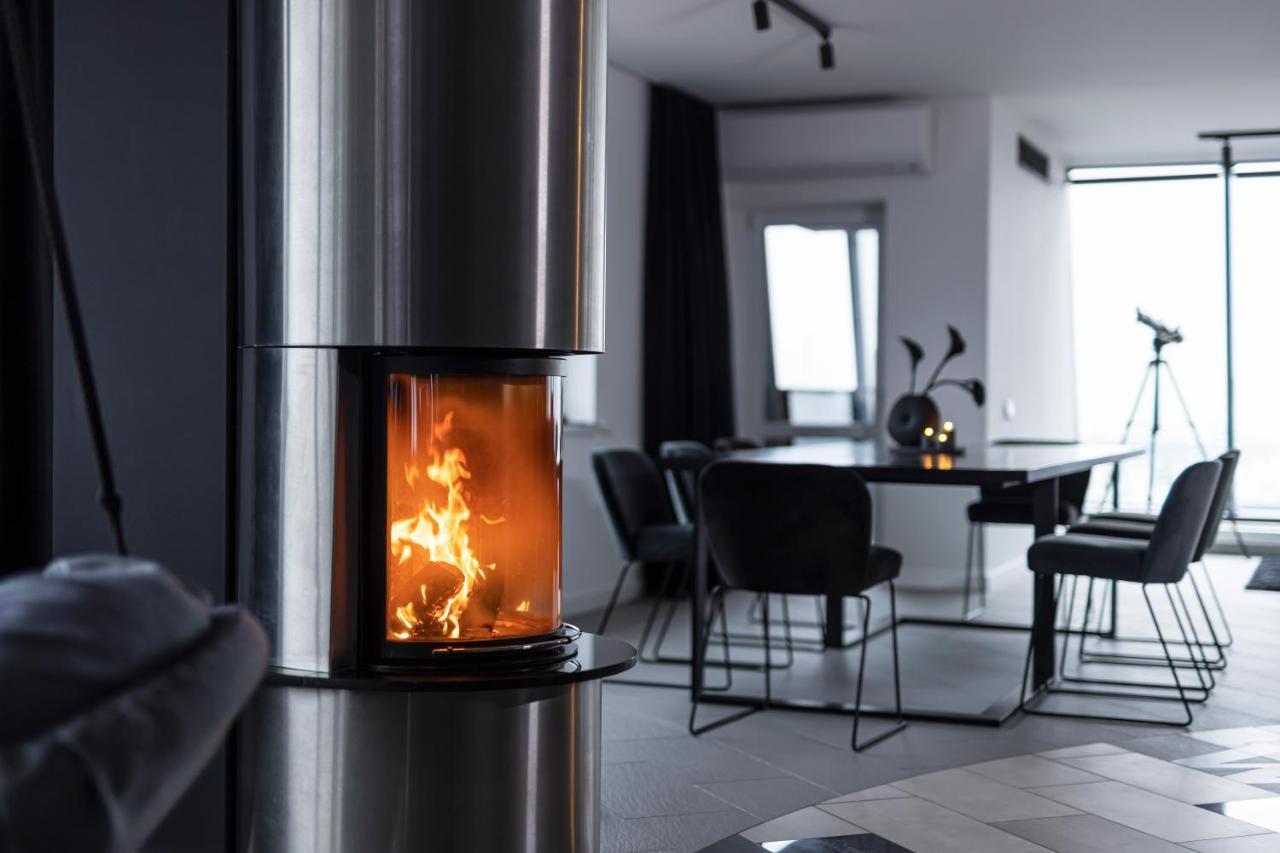 Apartamento Sky Garden Penthouse Klaipėda Exterior foto