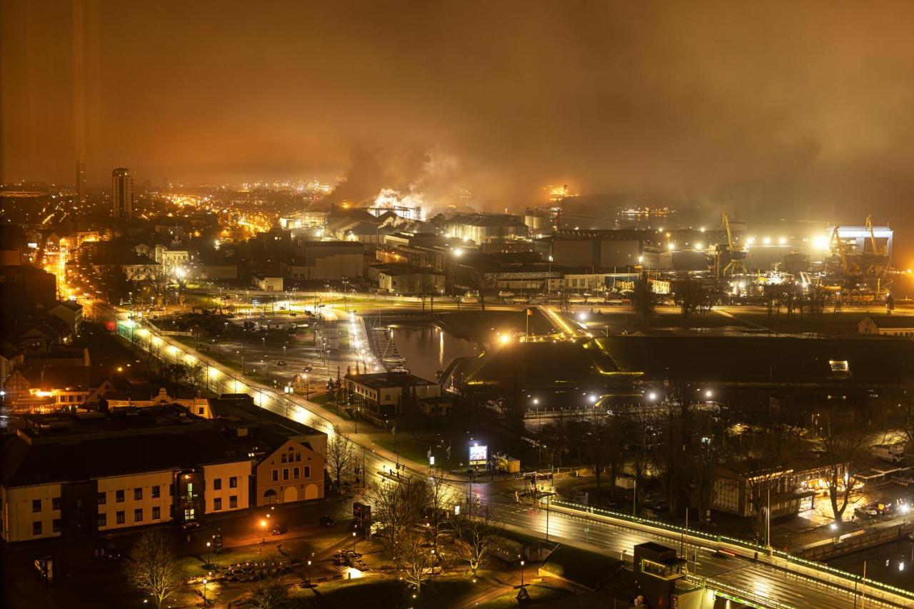 Apartamento Sky Garden Penthouse Klaipėda Exterior foto