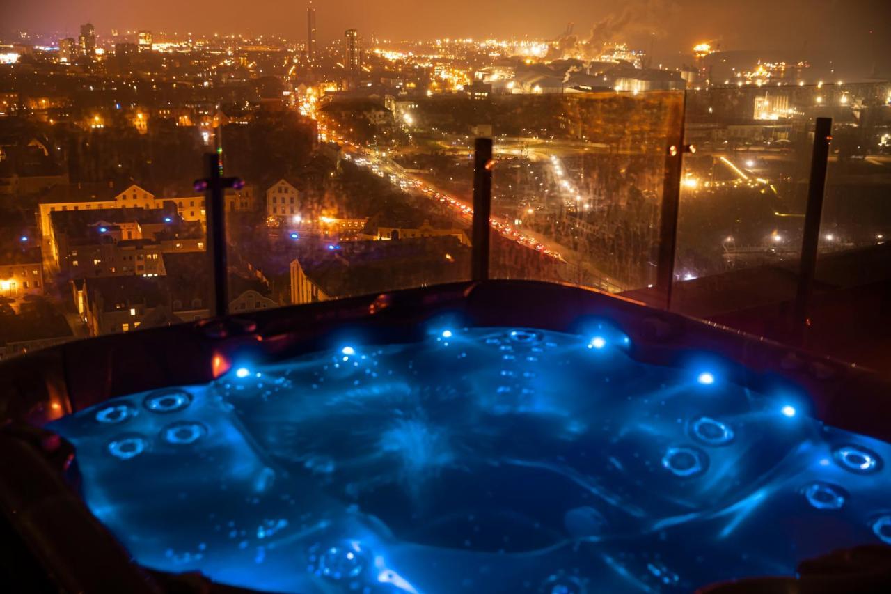 Apartamento Sky Garden Penthouse Klaipėda Exterior foto